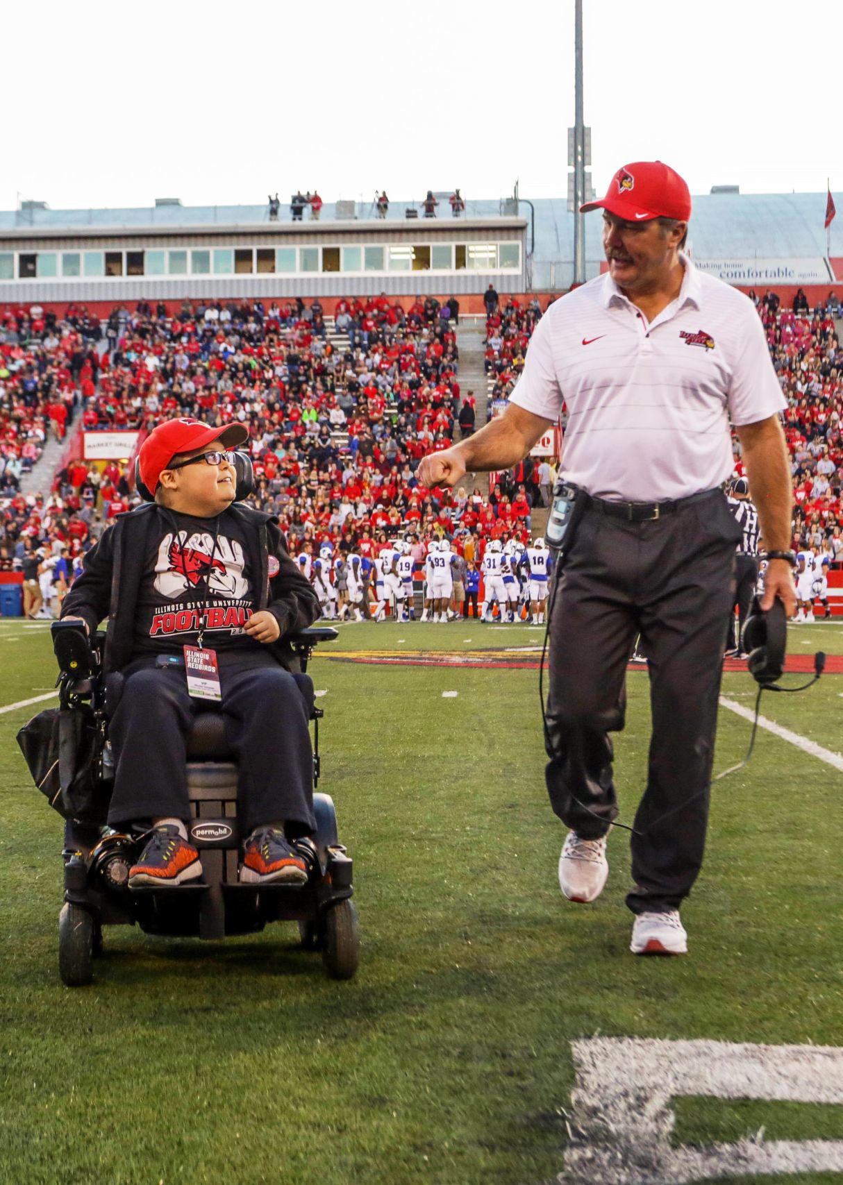 Nicolas Gonzales with Brock Spack